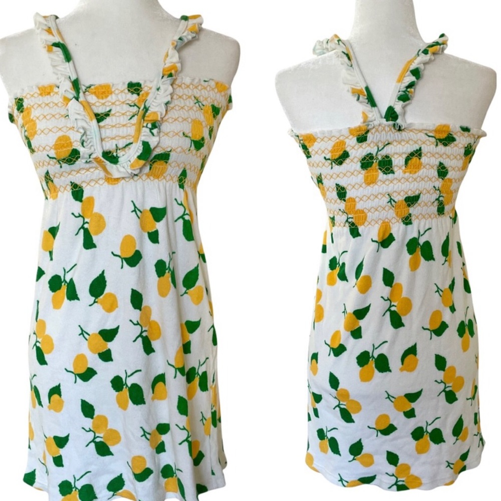Juicy Couture Lemon terry dress💓beach/pool cover up